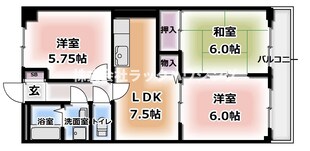 東野マンションの物件間取画像